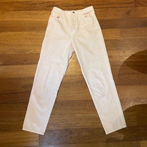 J Brand High-rise Mom Jeans Pink 26